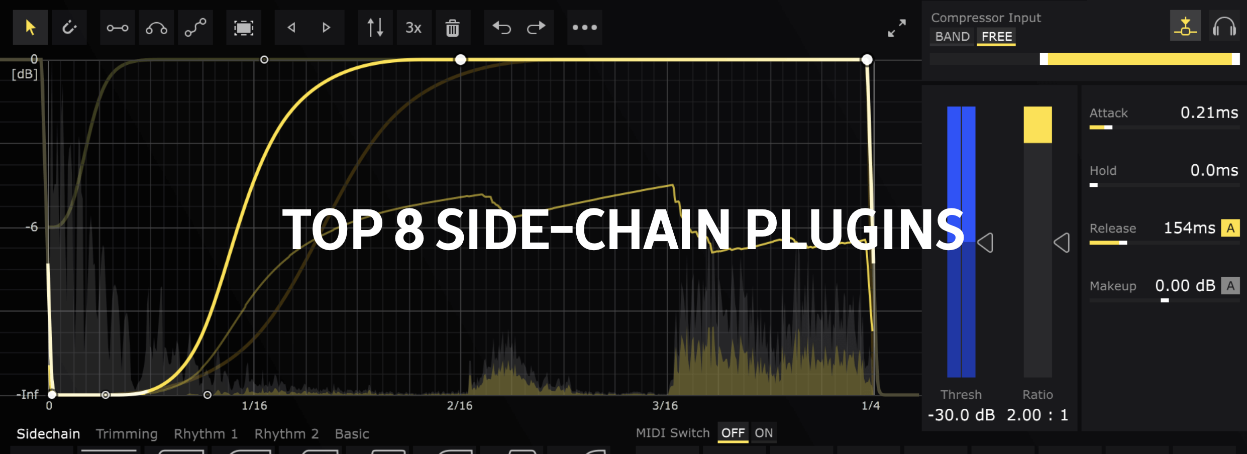 how to sidechain in pro tools